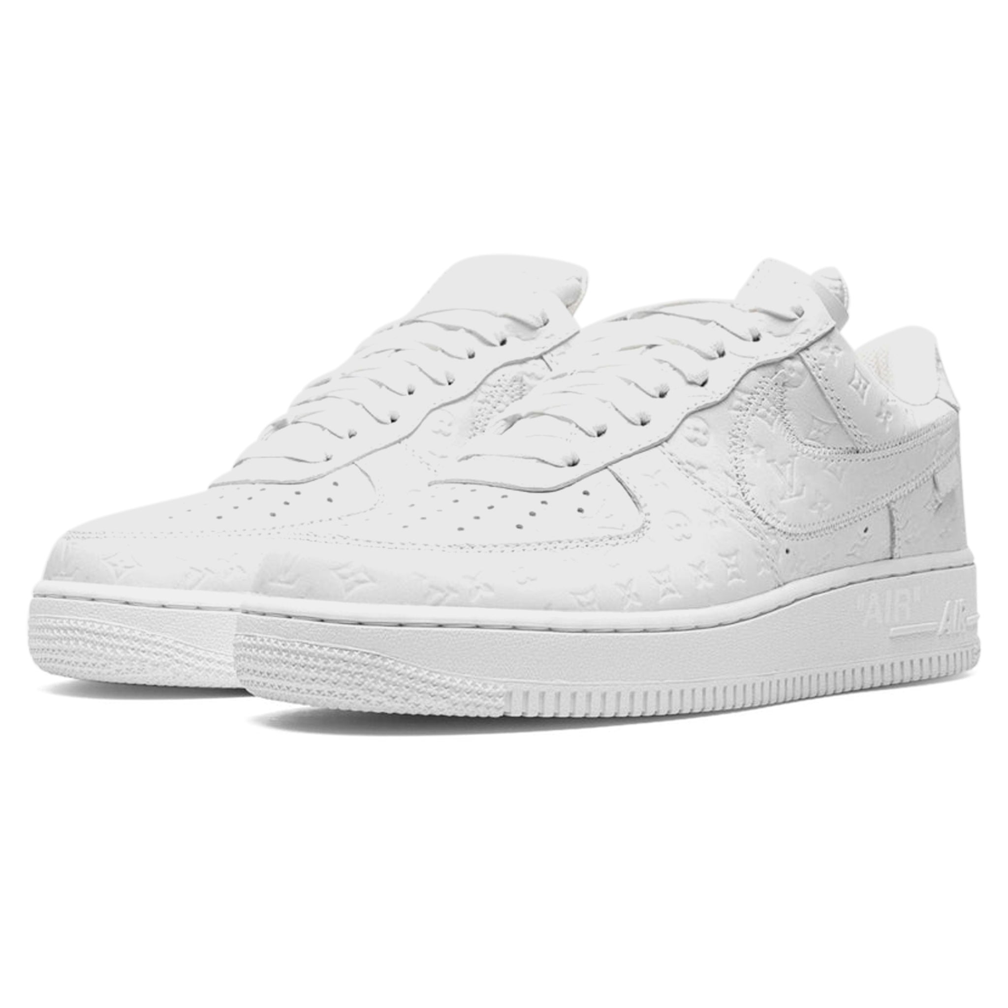 Image of Louis Vuitton x Nike Air Force 1 Low White